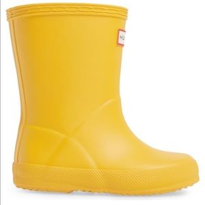 Toddler Yellow Hunter Boots